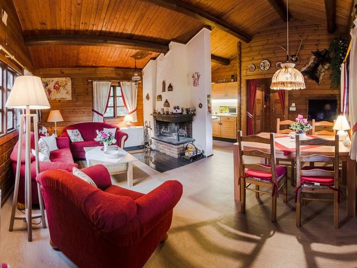 Ferienhaus für 5 Personen, mit Balkon/Terrasse und Terrasse, kinderfreundlich in die Mittelgebirge - 3