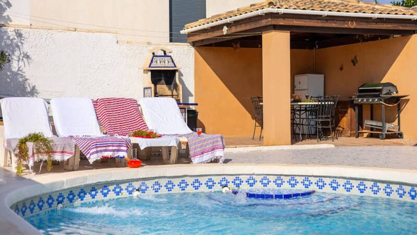 Gîte pour 7 personnes, avec piscine et jardin dans Formentera De Segura - 4