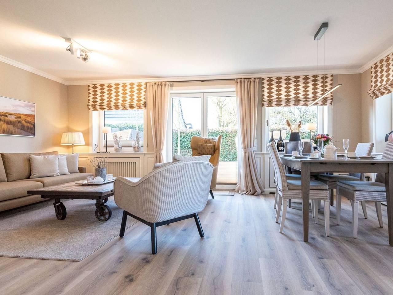 Ganze Ferienwohnung, Haus Sonnentraum, Whg. 1 - Helle 3-Zimmerwohnung auf ca. 70 m² für bis zu 4 Personen in Westerland, Sylt (Gemeinde)