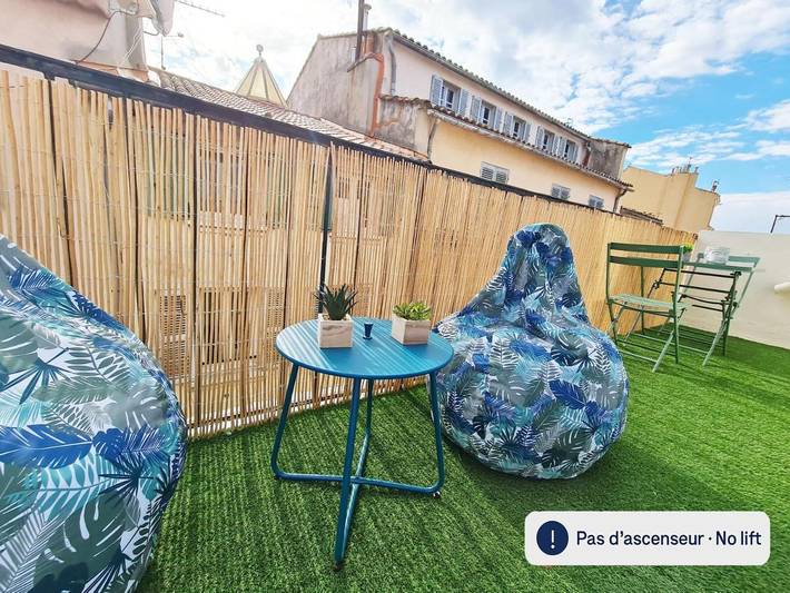 Appartement de vacances pour 2 personnes, avec balcon et vue