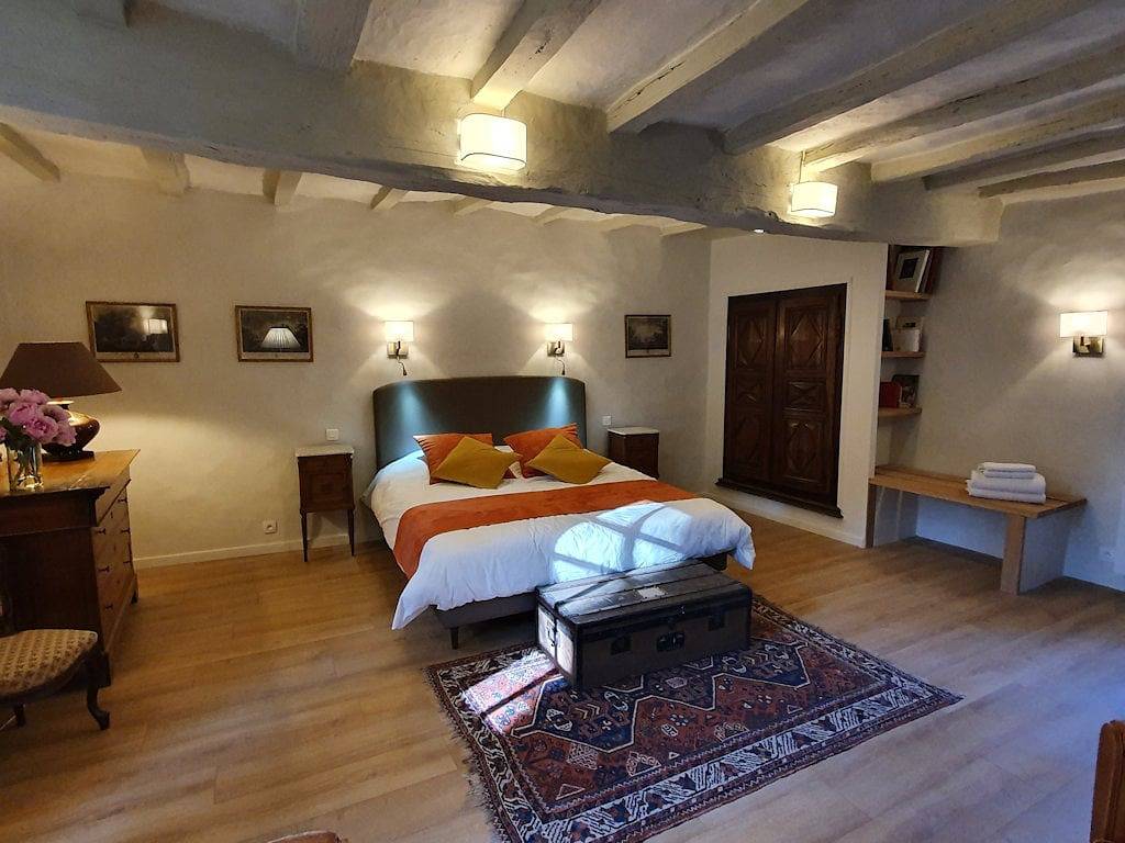 Charme et confort au Manoir du Bellay - Suite familiale du billard in Montreuil-Bellay, Vallée de la Loire