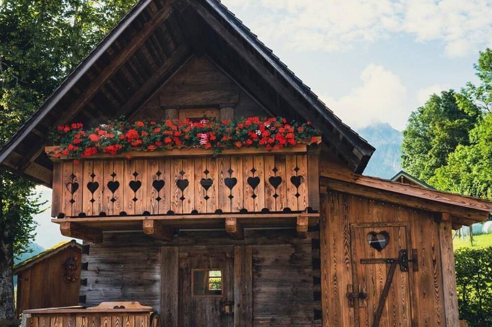 Schlafen im Troadkasten, Dusche, Wc, 1 Schlafraum - Ferienhof Singerskogel in Spital am Pyhrn, Kirchdorf an der Krems (Bezirk)