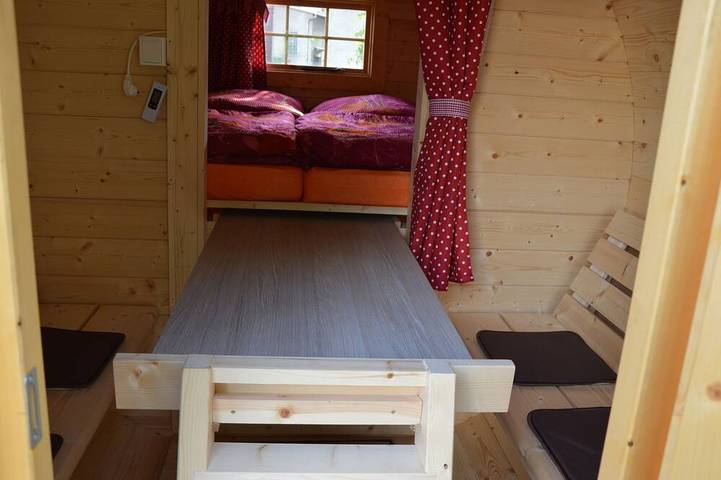 Camping barrel 1 - idyllically located in Krostitz, Nordsachsen