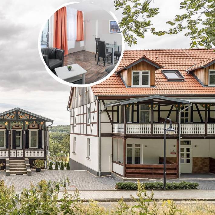 Appartement de vacances pour 2 personnes, avec jardin