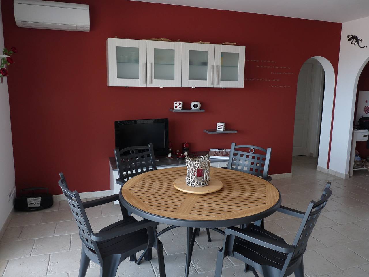 Appartement entier, T2 meublée de tourisme 3 face mer à l'ile rousse in L'Île-Rousse, Région de Calvi