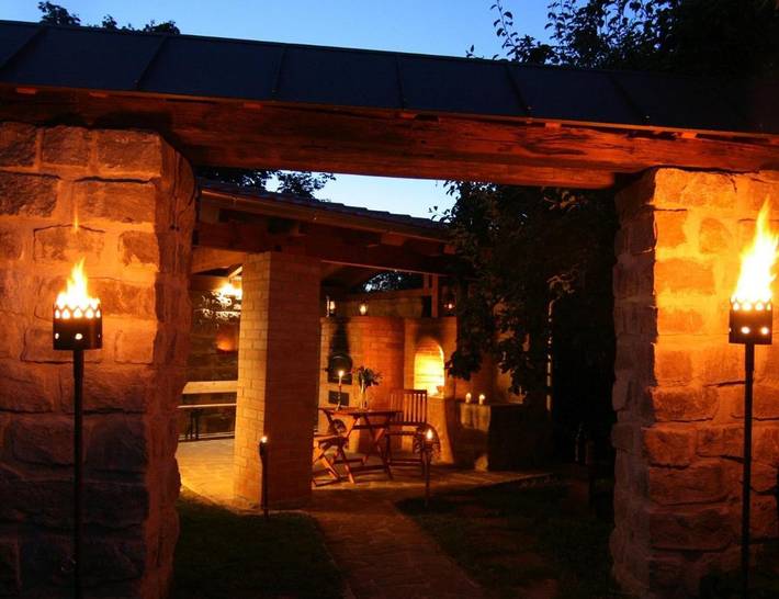 Ferienwohnung für 3 Personen, mit Garten