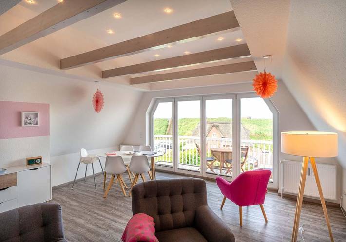 Ferienwohnung für 4 Personen, mit Balkon - 1