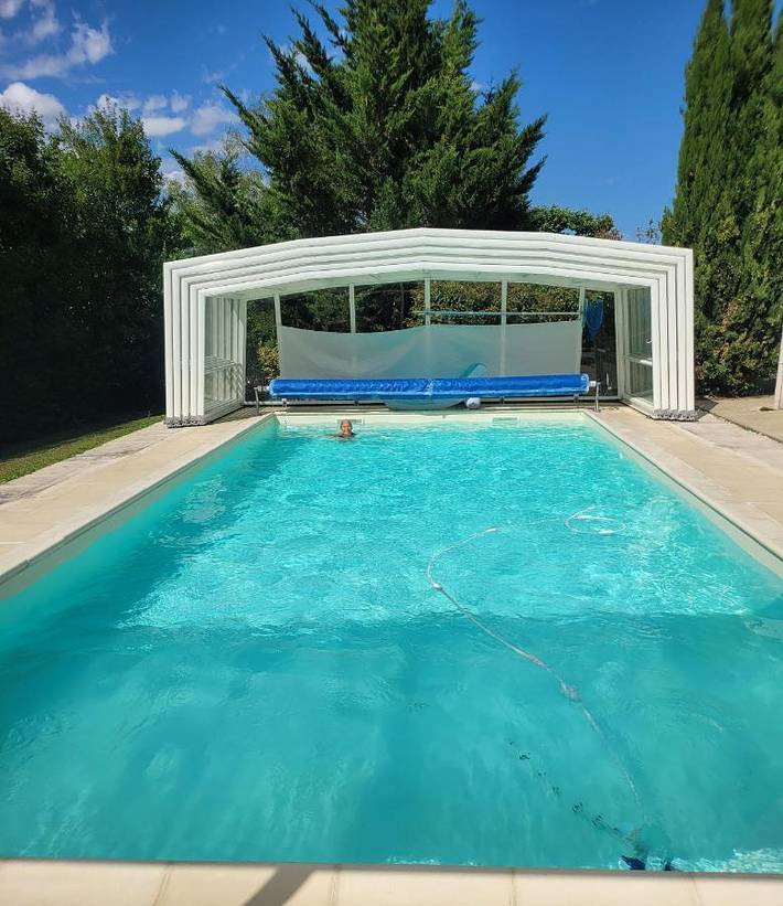 Location de vacances pour 8 personnes, avec jardin et piscine à Sainte-Soulle - 3