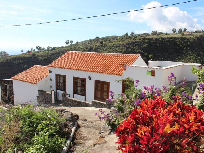 Ferienhaus mit Meerblick für 4 Personen, mit Terrasse und Garten in Santa Cruz de La Palma