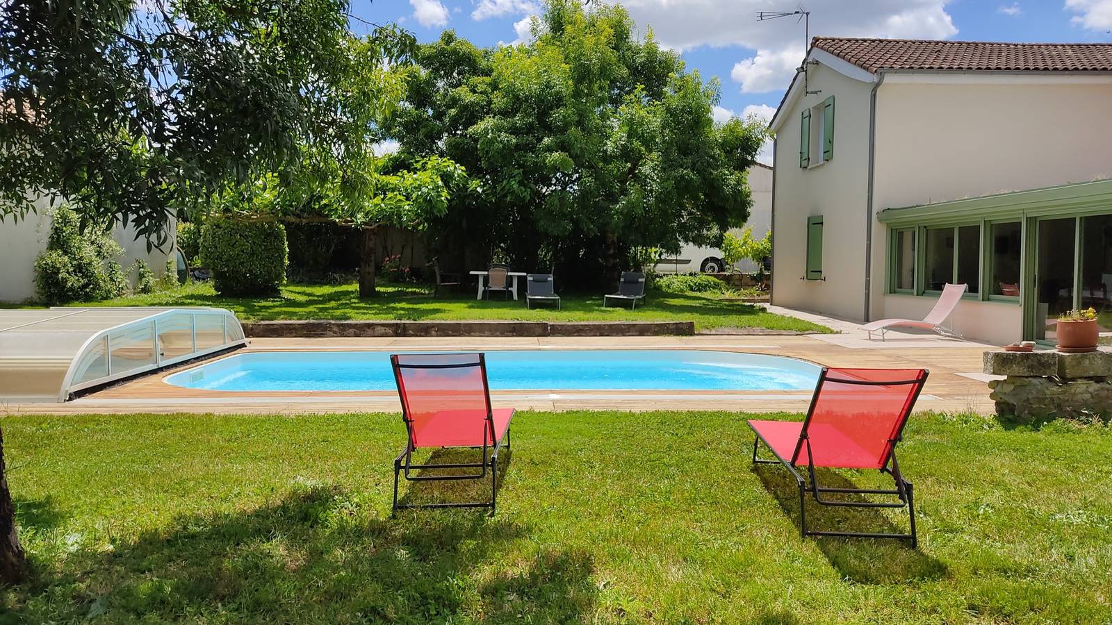 Marais Poitevin Chambres d'hôtes Le Verdier - Chambre Orientale in Arçais, Région de Niort