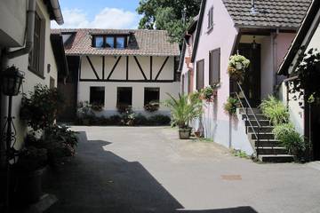 Gîte pour 6 personnes, avec jardin et terrasse, animaux acceptés à Ingersheim