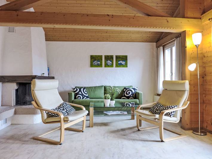 Ferienwohnung für 5 Personen, mit Balkon und Ausblick in Wengen