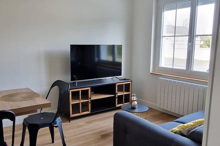 Gîte pour 4 personnes, avec jardin à Notre-Dame-de-Gravenchon