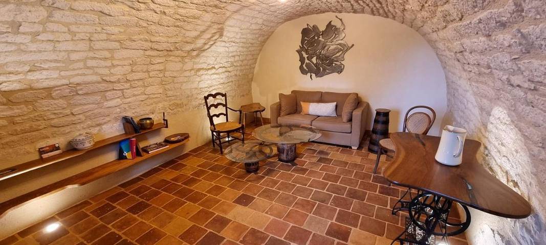 Location de vacances pour 2 personnes, avec vue et jardin à Belmontet