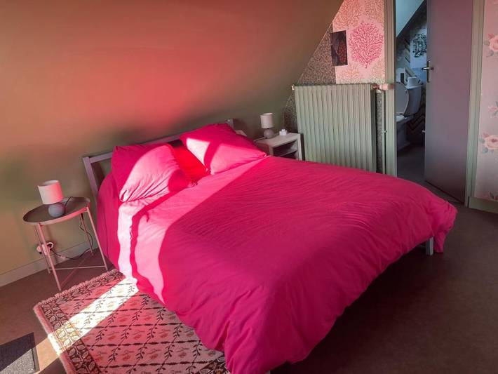 Chambre d’hôte pour 2 personnes, avec vue et jardin, animaux acceptés