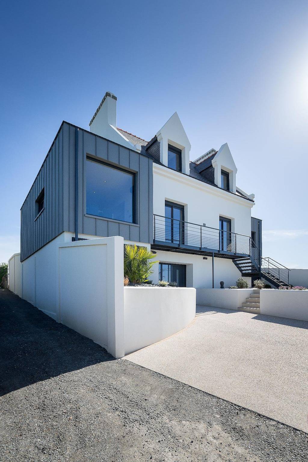 Villa Tante Alice  Meerblick Komfort Villa Alleinlage mit Aufzug Jacuzzi Dampfbad in Goulven, Brest und Umgebung