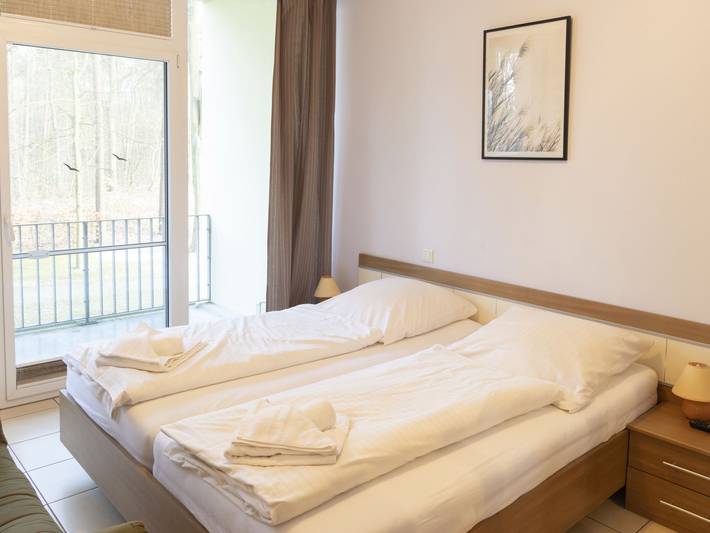 Ferienwohnung für 4 Personen, mit Balkon und Sauna sowie Garten in Zempin - 3