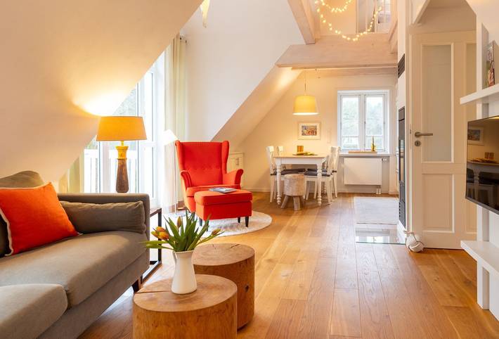 Ferienwohnung für 4 Personen, mit Garten
