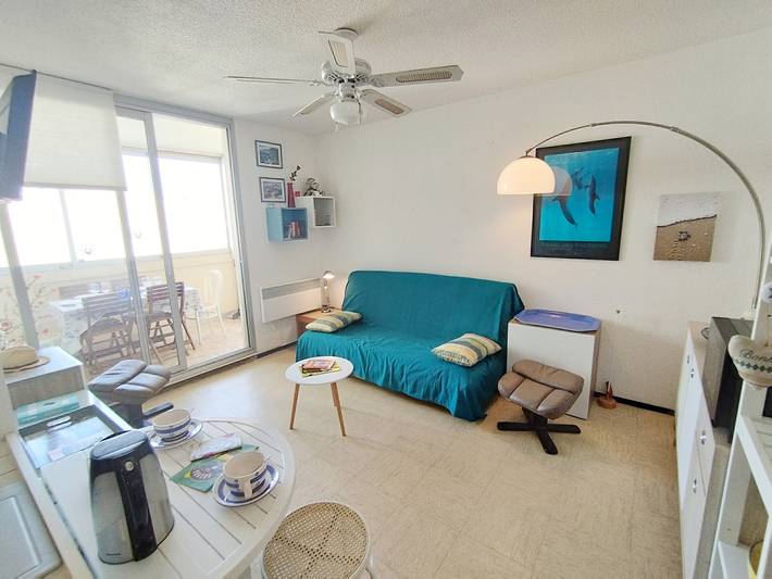 Ferienwohnung für 4 Personen am Narbonne Plage