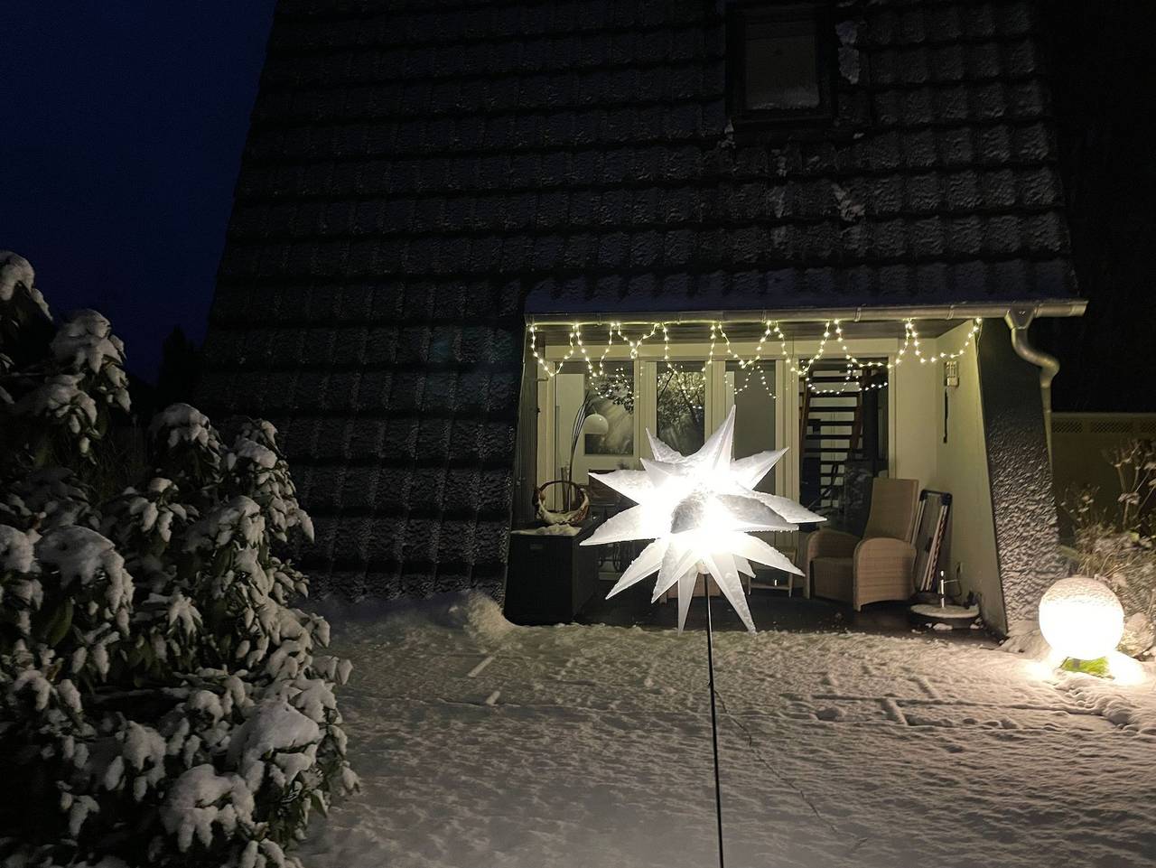 Ferienhaus Auszeit in Lichtenberg am See mit Kamin, Sauna - komfortables Ferienhaus in Lichtenberg max. 4 Personen in Lichtenberg (Oberfranken), Landkreis Hof