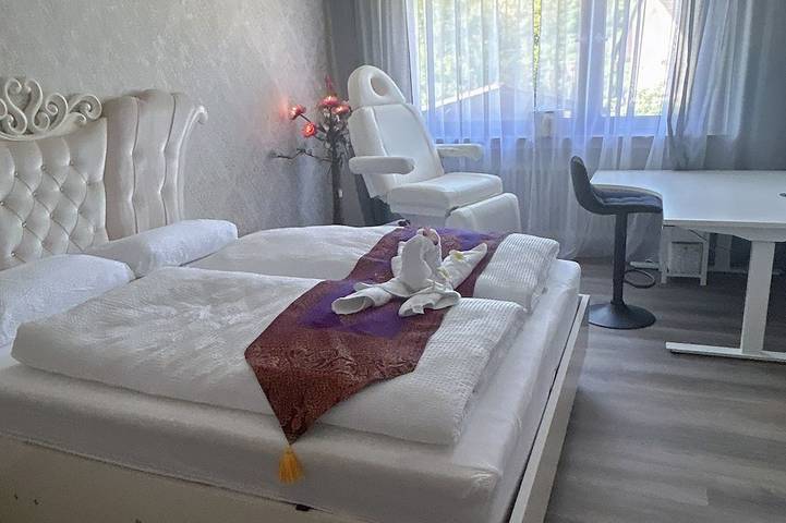 Ferienwohnung für 6 Personen, mit Garten