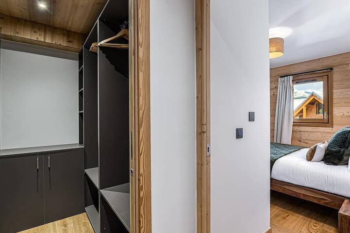 Ganze Wohnung, Wunderschönes Duplex für 9 in Courchevel mit Balkon und Parkplatz in Courchevel 1650 (Moriond), Saint-Bon-Tarentaise