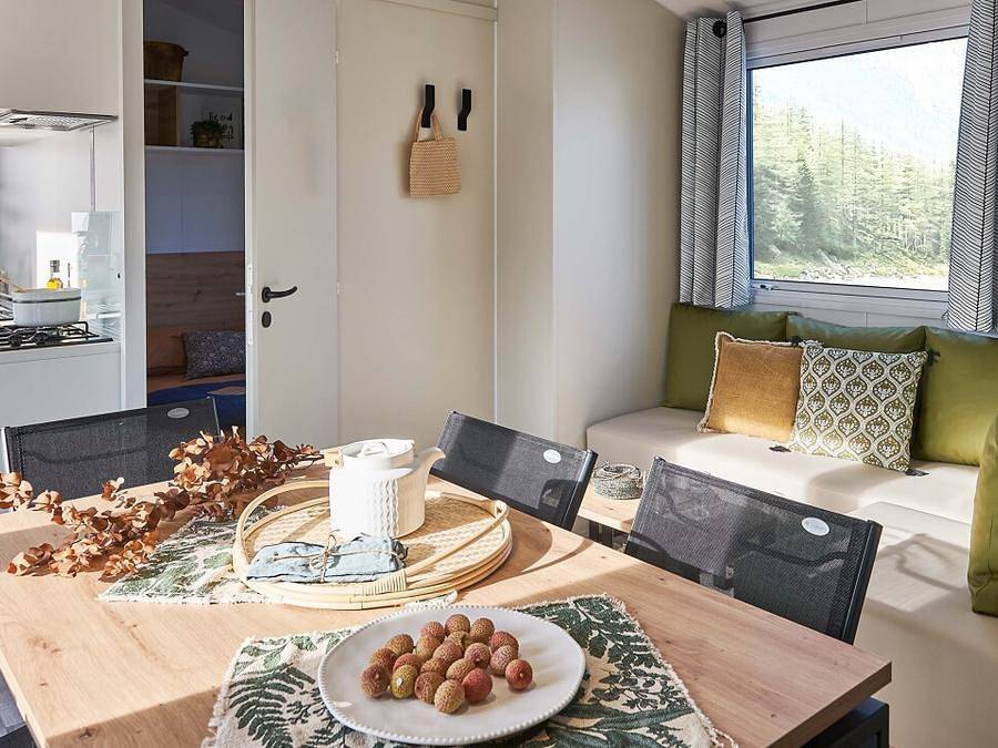 Camping Les Cantarelles - Mobilhome 6 personas - Casa móvil Comfort - 3 habitaciones in Alrance, Macizo Central