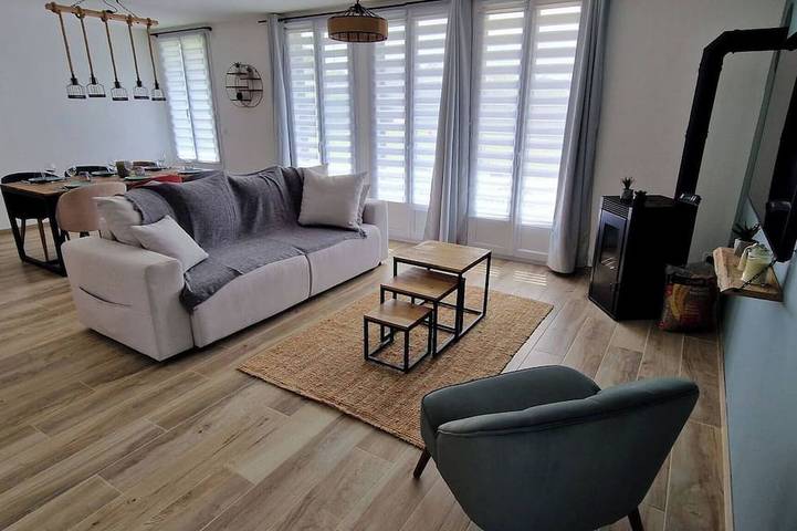Gîte pour 6 personnes, avec jardin et terrasse dans Belleville-sur-Mer