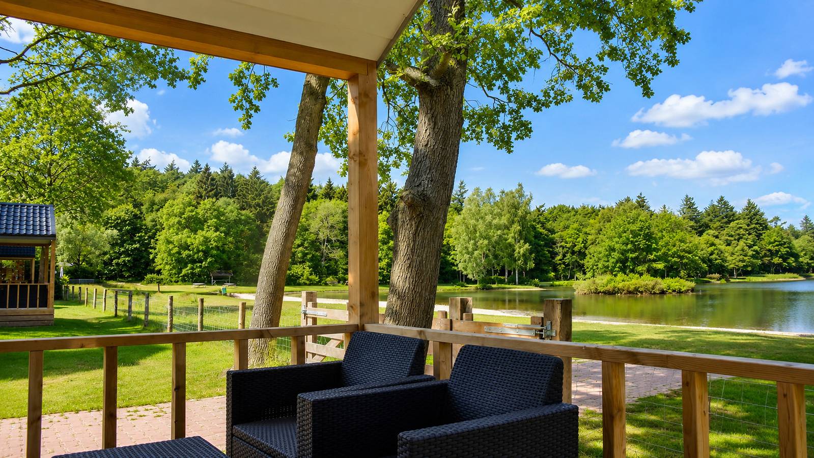 Camping ’t Veld — Strandchalet | 6 personen in Hardenberg, Regio Zwolle
