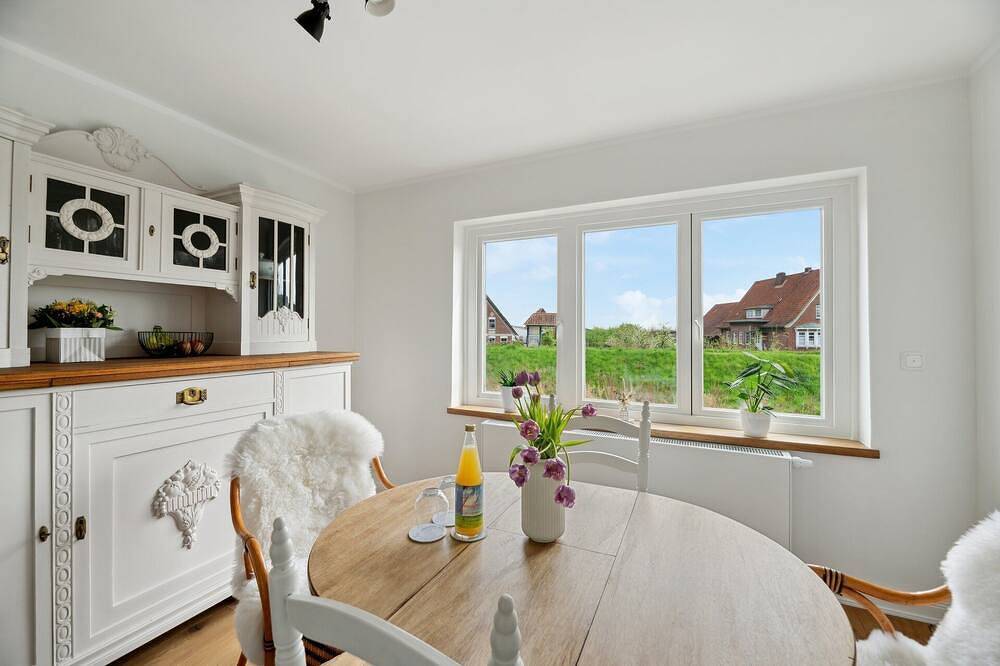 Ferienhaus \"Deichperle\" mit Flussblick in Mittelnkirchen, Altes Land Stade