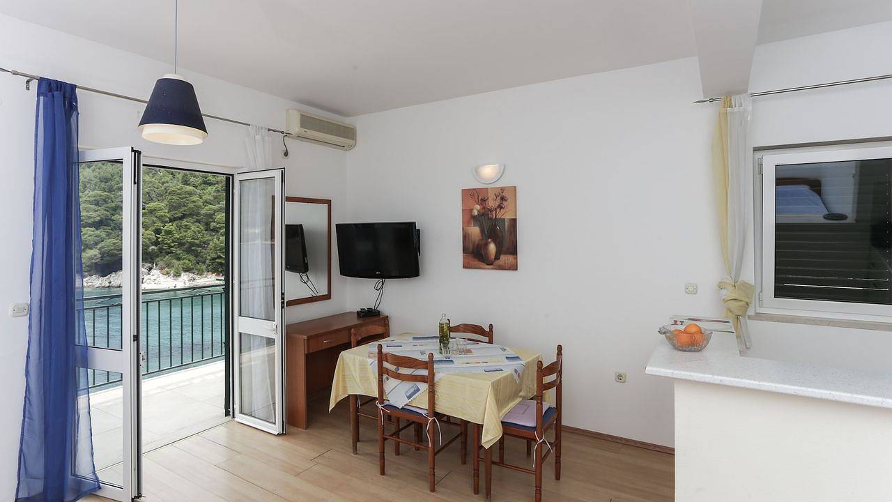 Hel semesterlägenhet, Ferienwohnung für 3 Personen (30 m²) in Saplunara in Mljet
