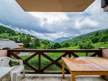 Gîte pour 4 personnes, avec balcon dans La Foux d'Allos