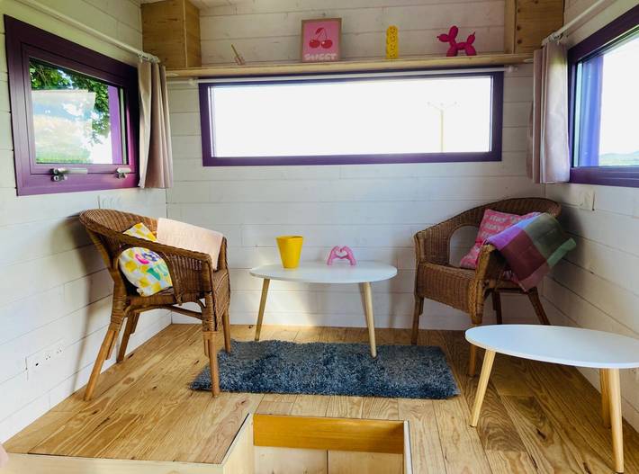 Gîte pour 2 personnes, avec jardin à Saint-Pierre-le-Chastel