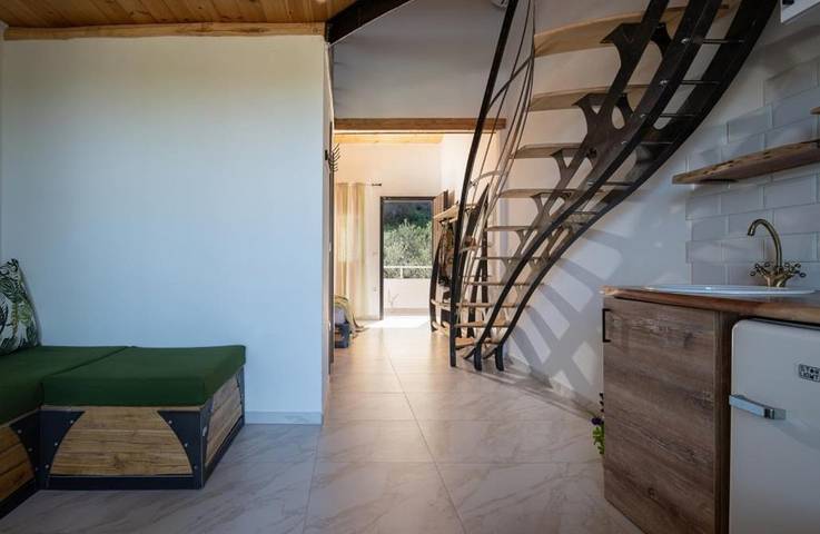 Ferienwohnung für 4 Personen, mit Pool und Ausblick sowie Garten in Chalkidiki - 4