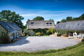 Gîte pour 6 personnes, avec jacuzzi et jardin, animaux acceptés dans Bon Repos sur Blavet
