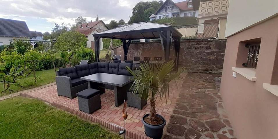Location de vacances pour 8 personnes, avec vue et jardin à Soucht - 3