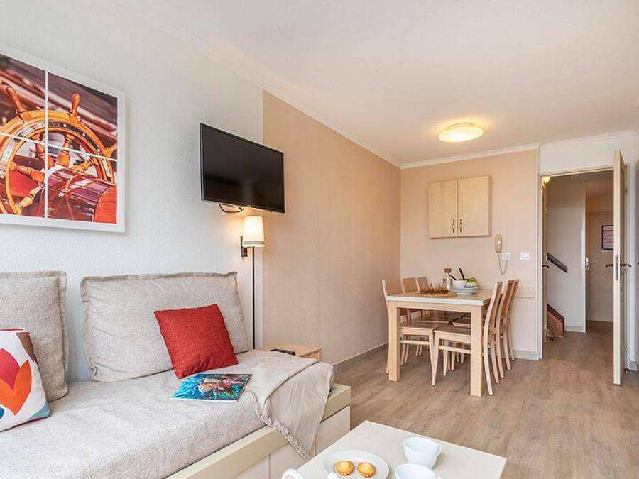 Pierre & Vacances Résidence L'Anse de Pramousquier - Wohnung 6 personen - - 1 Schlafzimmer + 1 Schlafalkoven - Terrasse oder Balkon - Meerblick - Südlage in Pramousquier, Le Lavandou