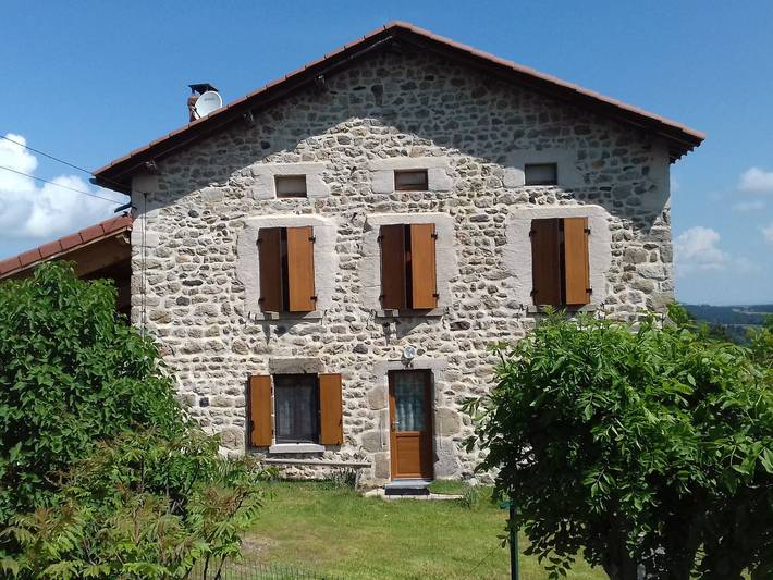 Gîte pour 5 personnes, avec Vue à Chomelix