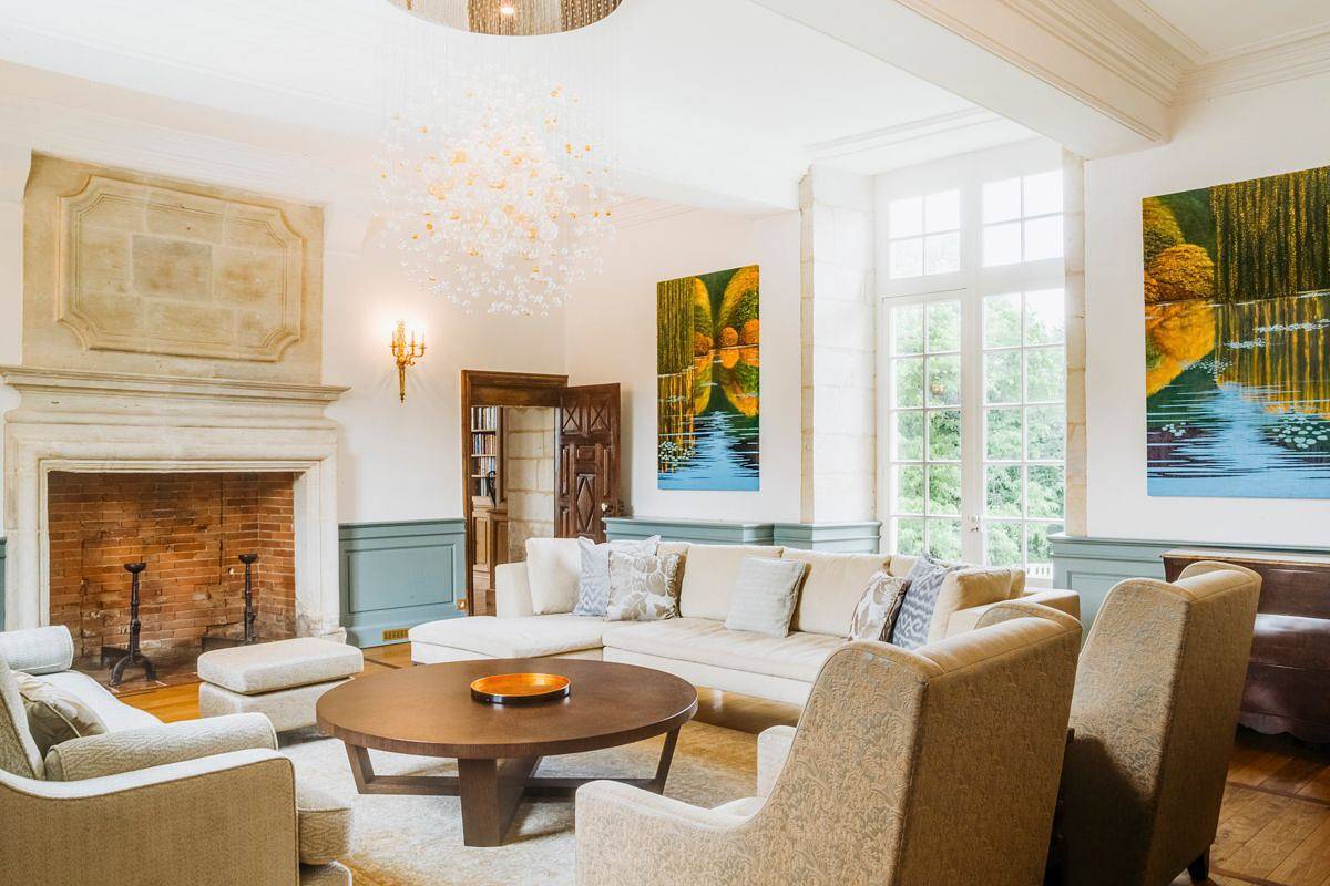 Château pour 18 personnes avec jardin in Saint-Geyrac, Périgord Blanc