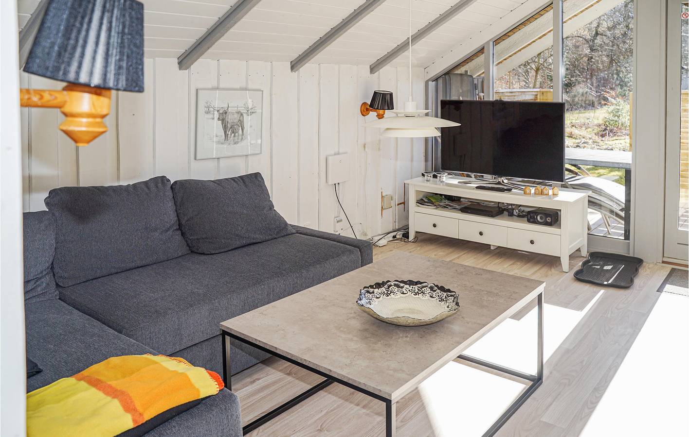 Ferienhaus für 6 Personen mit Terrasse in Vesterlund, Vejle und Umgebung