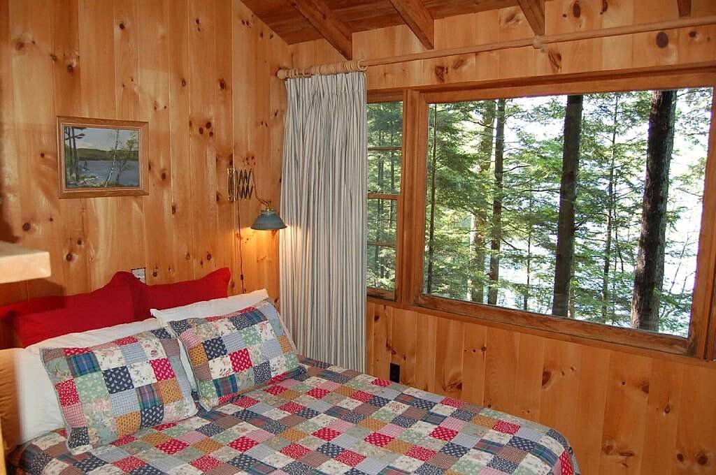 Genießen Sie schöne Squam Lake von diesem charmanten Hütte, Rahmen On Golden Pond in Moultonborough, Squam Lake