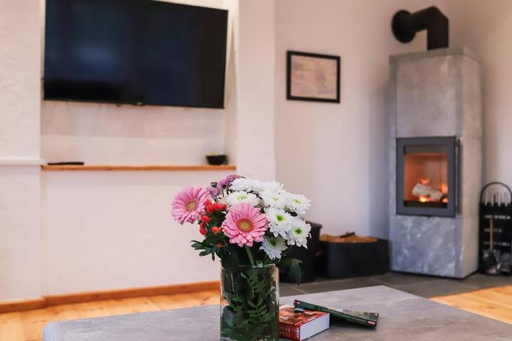 Ferienwohnung für 6 Personen, mit Balkon und Garten