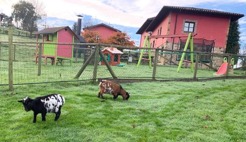 Casa rural para 5 personas, con Terraza y Jardín además de Piscina para niños y Piscina en Arriondas