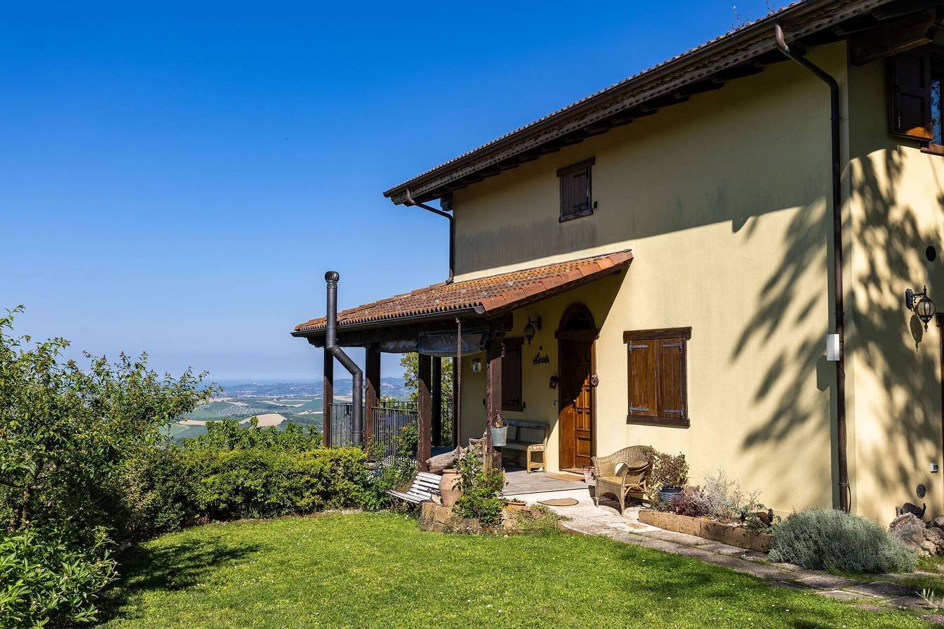 Villa für 10 Personen mit Pool in Montefiore Conca, Rimini Provinz