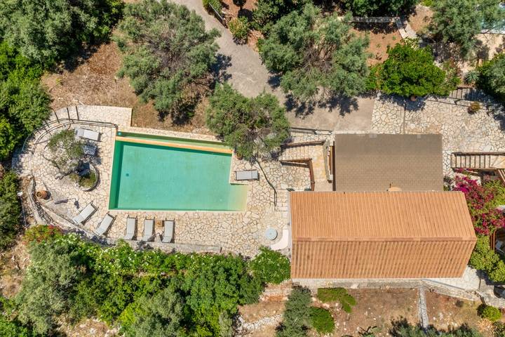 Villa für 14 Personen, mit Garten und Pool sowie Balkon, kinderfreundlich auf Lefkada - 4