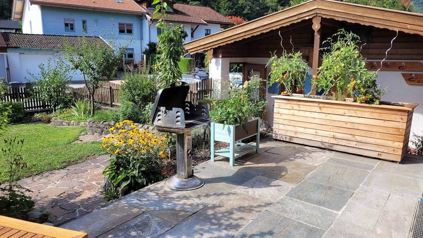 Ganze Ferienwohnung, Familienhaus Hechtsee - Ferienwohnung 125qm mit Terrasse für max. 5 Personen in Kiefersfelden, Bayerische Alpen