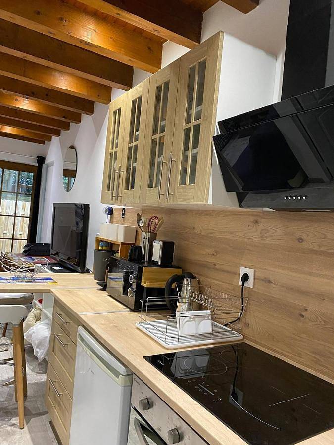 Gîte pour 3 personnes, avec piscine et jardin ainsi que jacuzzi et sauna à Firminy - 4