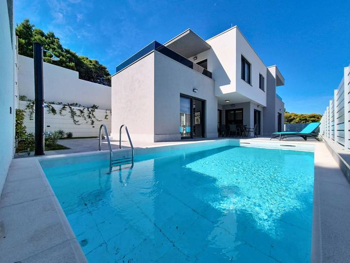 Feriehus for 6 personer, med balkong i Split-Dalmatia