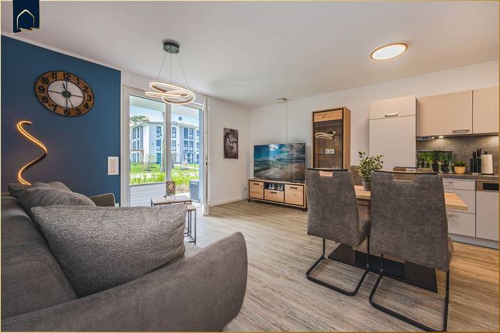 Ferienwohnung für 4 Personen, mit Seeblick und Garten sowie Sauna und Ausblick in Zirchow - 2
