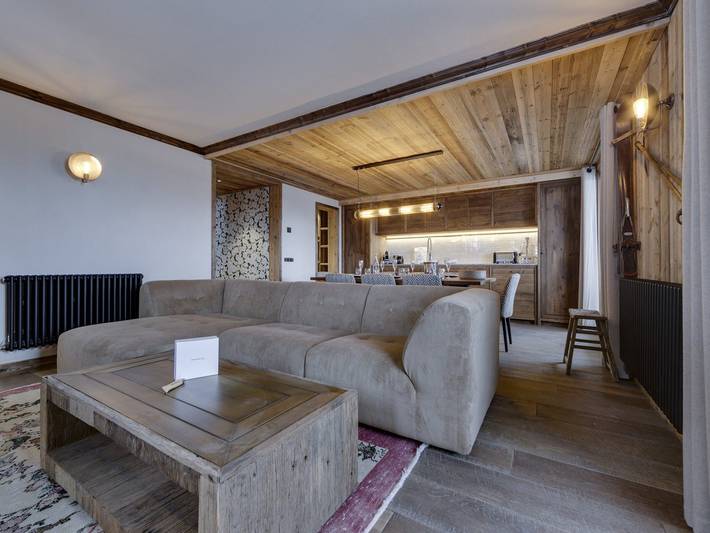 Ganze Wohnung, Geräumige Wohnung nahe Pisten mit Jacuzzi und Parkplatz in La Rosière, Montvalezan